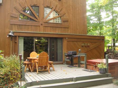 Cabin Back Deck